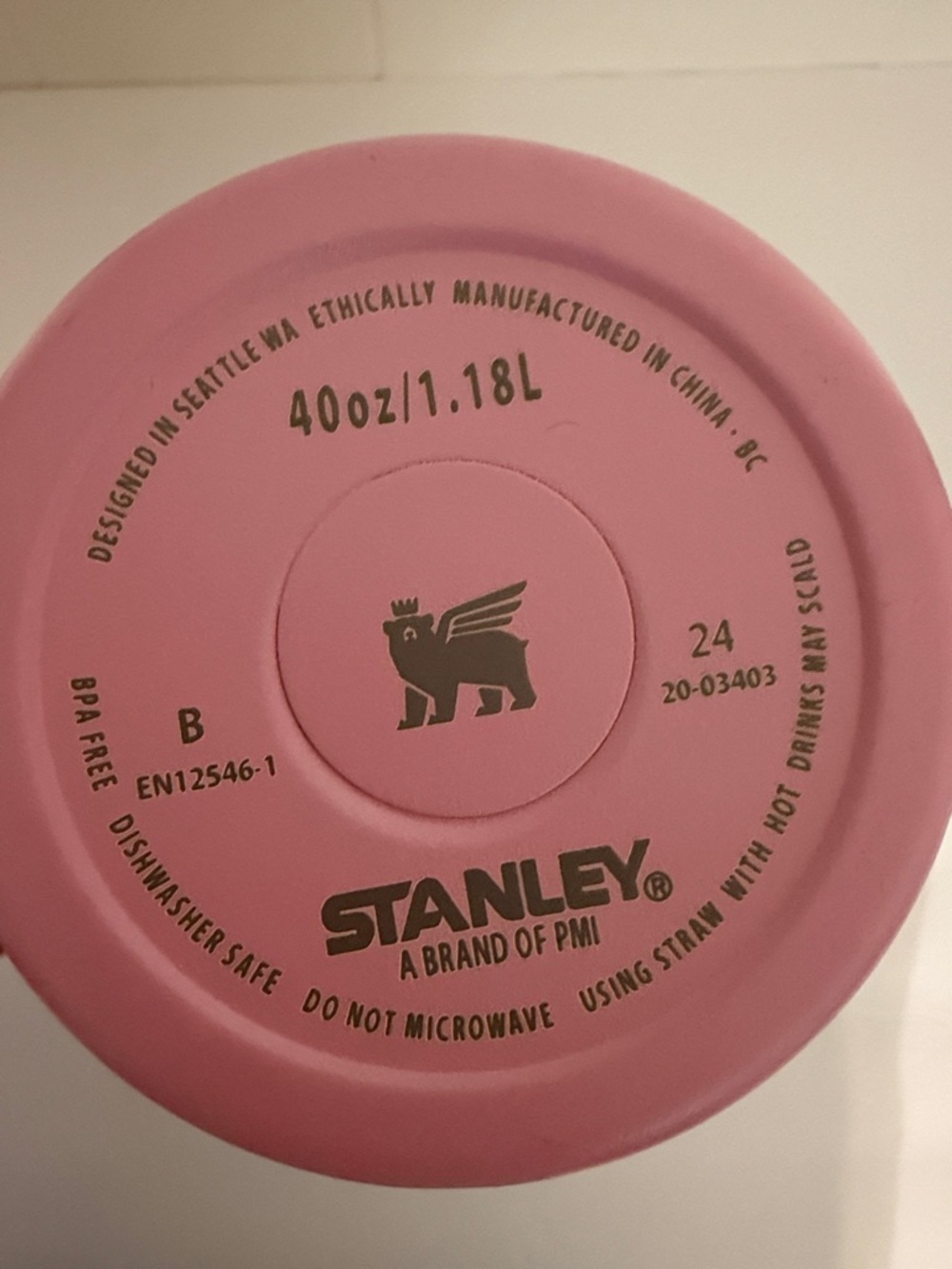 Stanley Pink Labubu 40oz Handle Quencher Tumbler - Picture 16 of 16